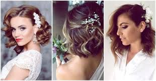 Peinados para novias con cabello corto 2