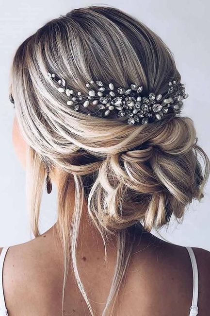 Peinados recogidos para novias 19
