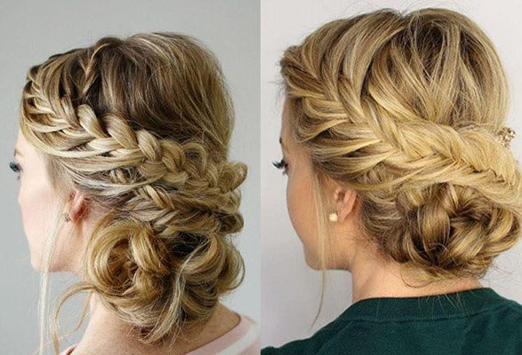 Peinados para novias con trenzas 26