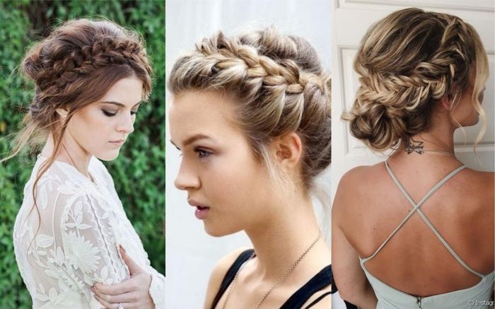 Peinados para novias con trenzas 27