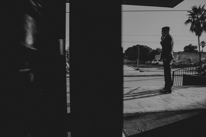 Fotografías de el novio antes de la boda - 1