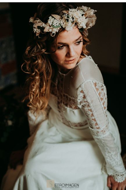 Flores como tocado 6