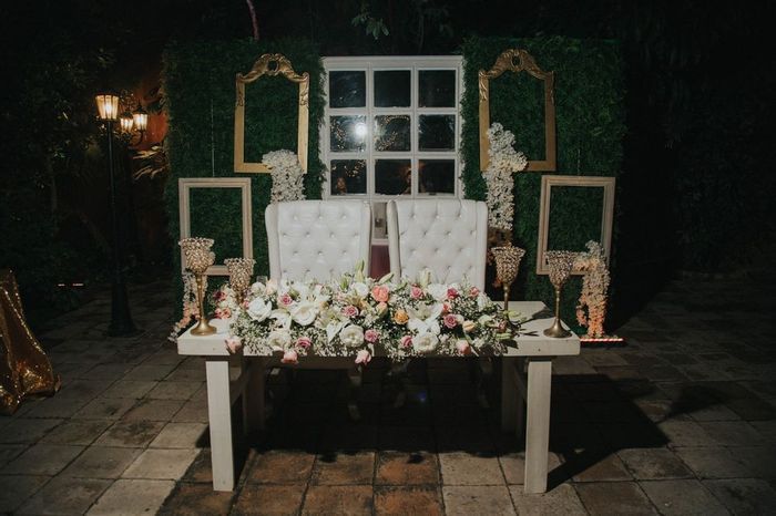 Mesa principal para novios - 8