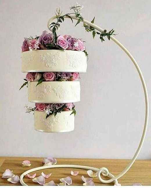 Un pastel colgante en tu boda🍰 - 1