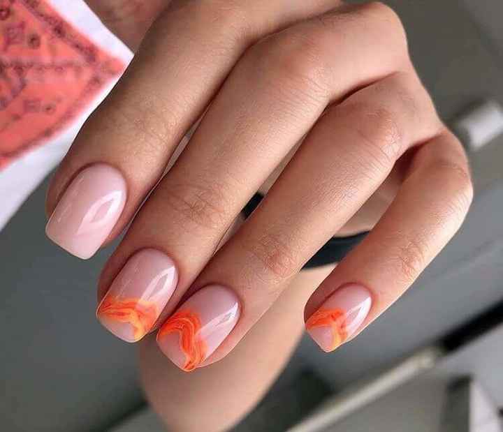 Colores : Uñas en color Naranja - 15