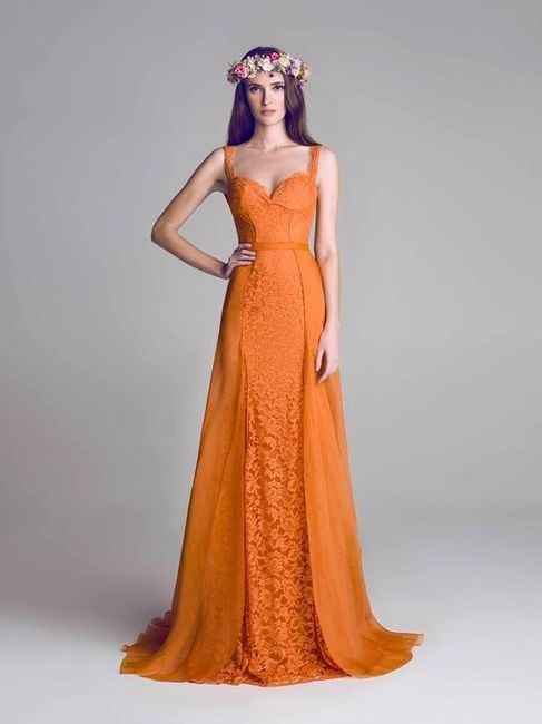 Colores : Damas en Naranja - 2