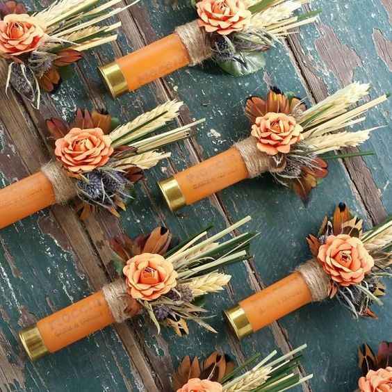 Colores : Boutonniere en tono Naranja - 2