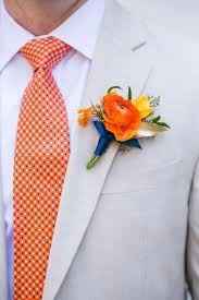 Colores : Boutonniere en tono Naranja - 7