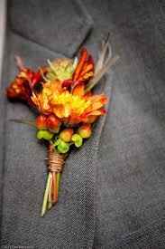 Colores : Boutonniere en tono Naranja - 8