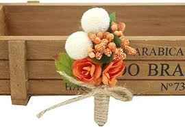 Colores : Boutonniere en tono Naranja - 11