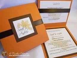 Colores : Invitaciones en Tono Naranja - 6