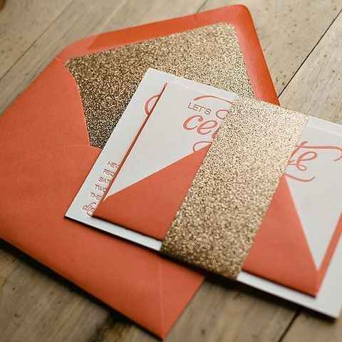Colores : Invitaciones en Tono Naranja - 7
