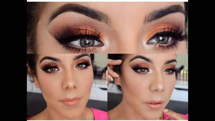 Colores : Maquillaje en tono Naranja - 9