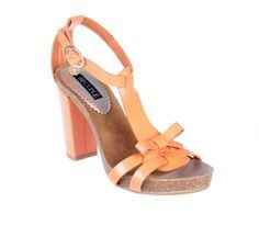 Colores : Zapatillas en tono Naranja - 3