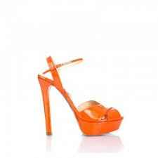 Colores : Zapatillas en tono Naranja - 4
