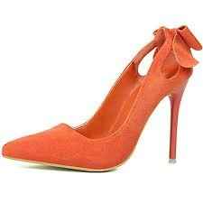 Colores : Zapatillas en tono Naranja - 13
