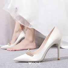 Zapatillas ( Stilettos ) para novia. - 5