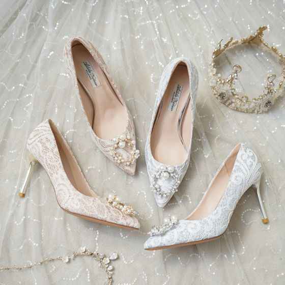 Zapatillas ( Stilettos ) para novia. - 14
