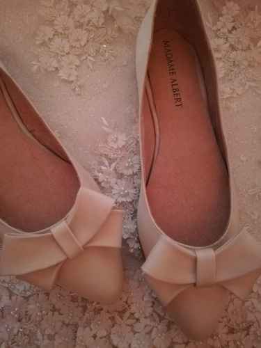 Zapatillas Flats para novias. - 2