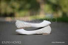Zapatillas Flats para novias. - 6
