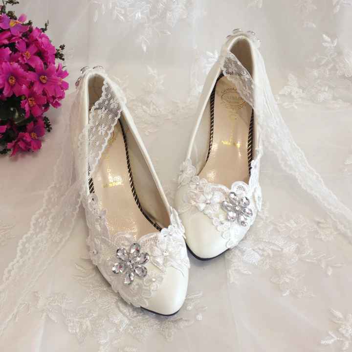 Zapatillas Flats para novias. - 10