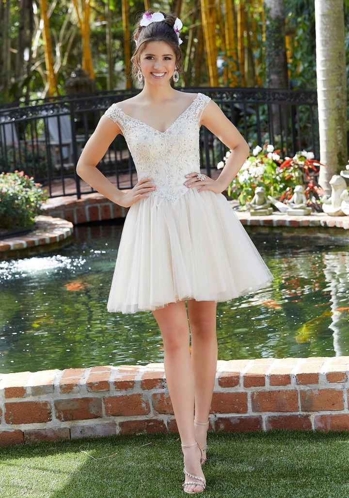 Vestidos cortos para Boda Civil - 14