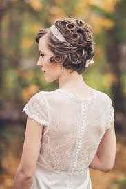 Peinados para novias con cabello corto - 16