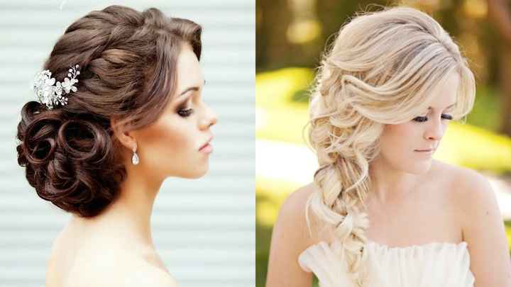 Peinados para novias con trenzas - 20