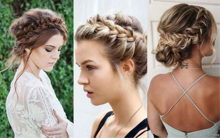 Peinados para novias con trenzas - 27