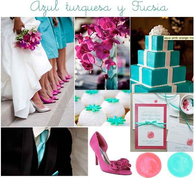 Combinaciones Fucsia