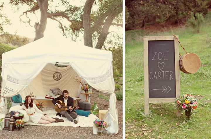 Boda Estilo Boho Chic
