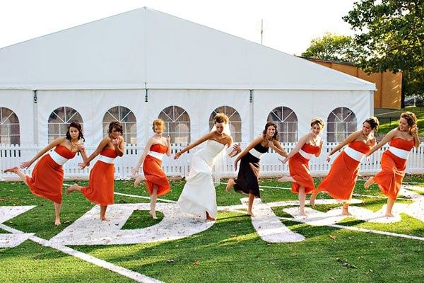 Estilo de boda Futbol Americano