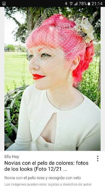 Cabello rosa para el gran día - 3