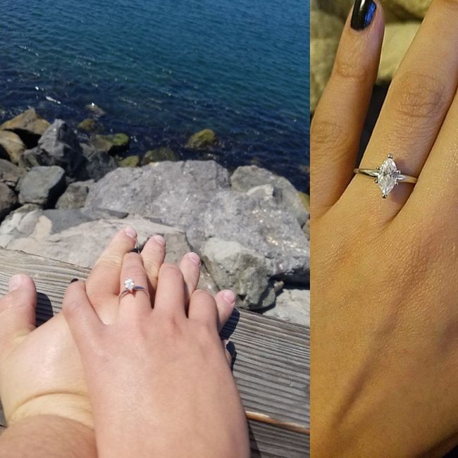a presumir su anillo 💍 - 1