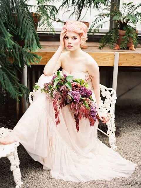 Cabello rosa para el gran día - 2