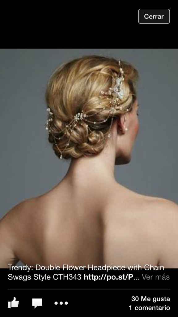 Opciones para tu peinado de boda - 5