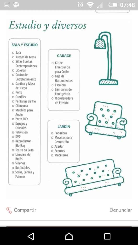 ¿que se puede y que no se puede pedir en la mesa de regalos? - 1