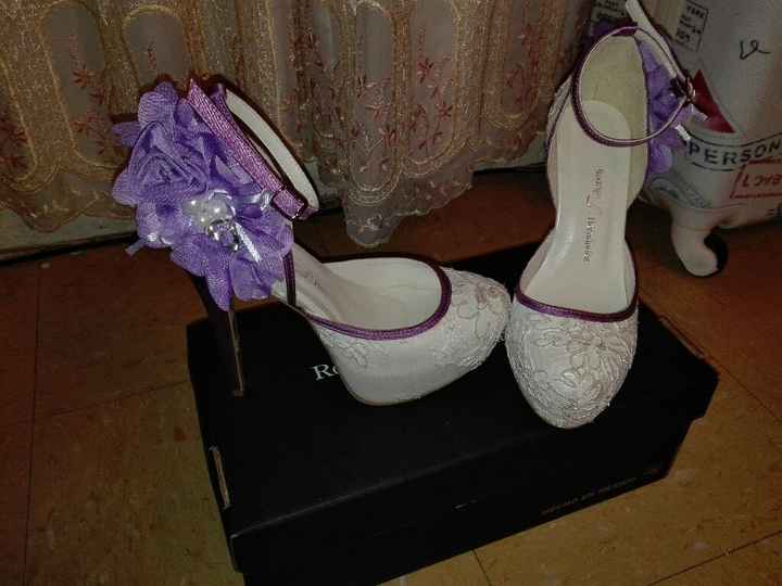 Zapatos, tocado y boda civil!! - 4