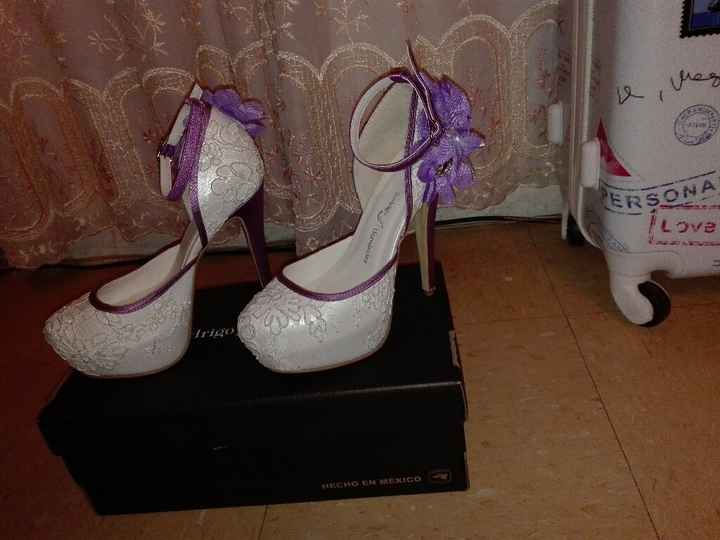 Zapatos, tocado y boda civil!! - 6