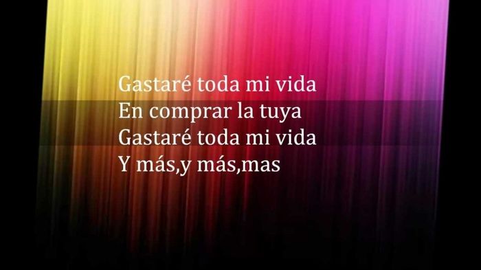 Canción.