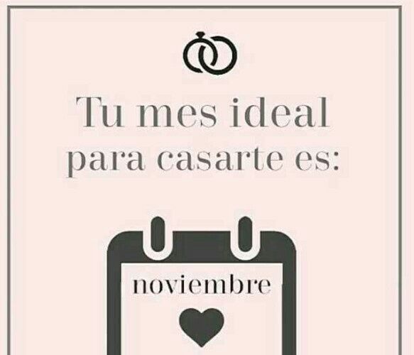 Elige cuál es tu mes ideal para casarte? - 1
