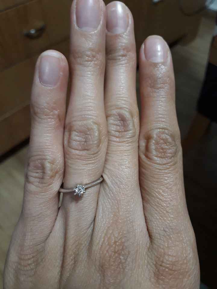 Si hubieras podido elegir el anillo de compromiso.. - 1