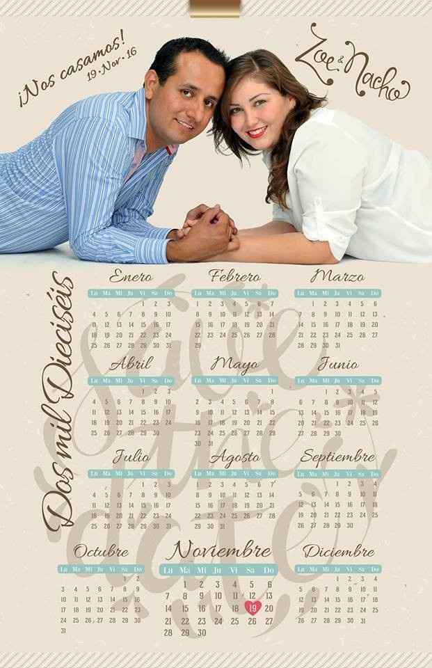 Nuestro save the date