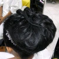 Llegó  el gran día no puedo creerlo estas fotos son de la prueba de peinado y maquillaje pero las uñ