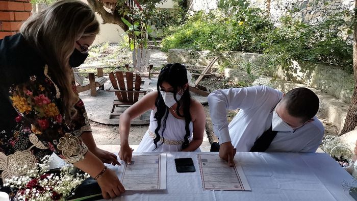 Boda civil ❤️🥰 2