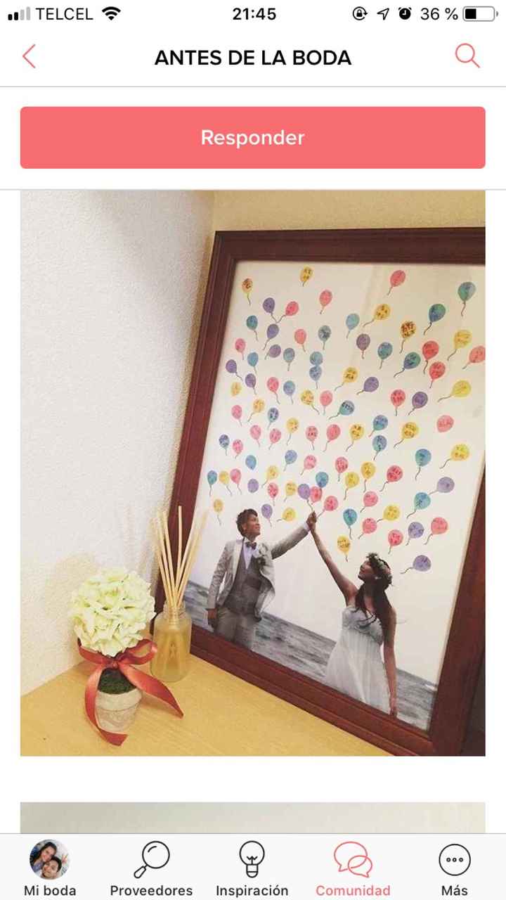 Ideas para recepción - 1