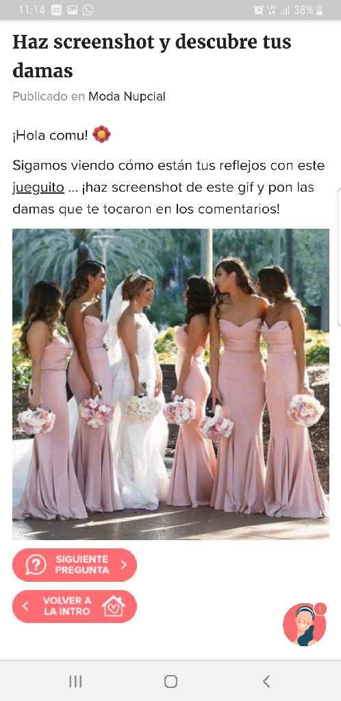 Haz screenshot y descubre tus damas - 1