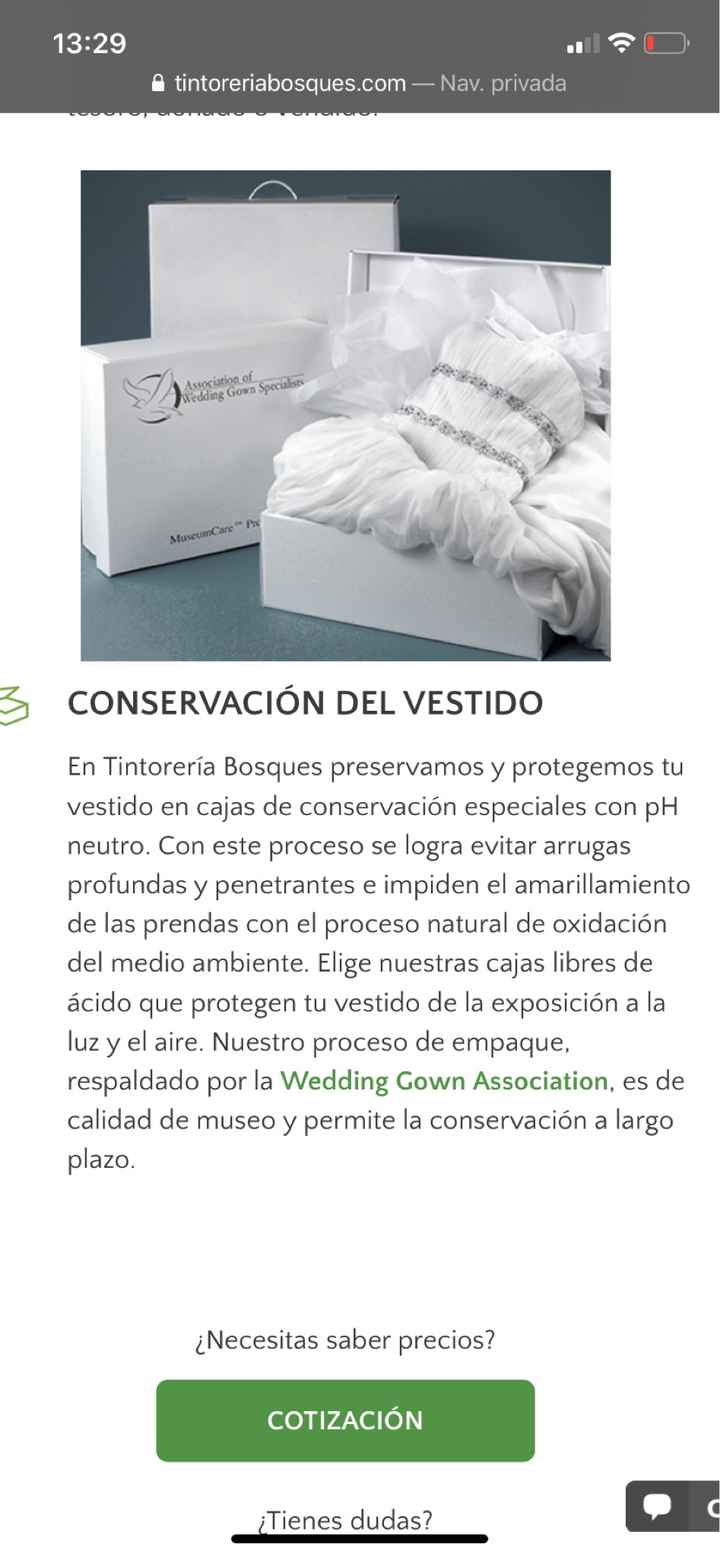 Ayuda!! Cómo guardar mi vestido? - 1