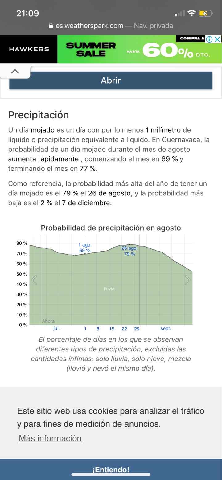 Bodas en agosto 2021 en Morelos, ¿lluvia? - 1
