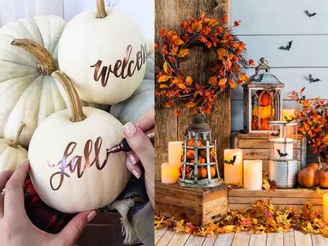 Bienvenido Otoño: decoración con calabazas 🎃 - 5